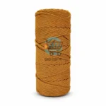 Premium braided macrame cord for bags baskets and plant hangers