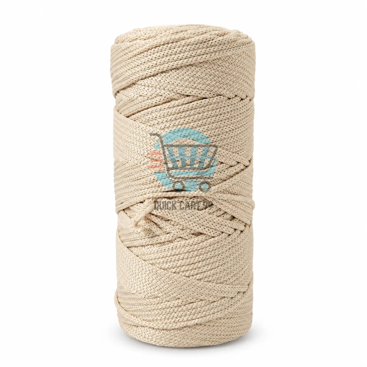 Premium braided macrame cord for bags baskets and plant hangers
