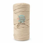 Premium braided macrame cord for bags baskets and plant hangers