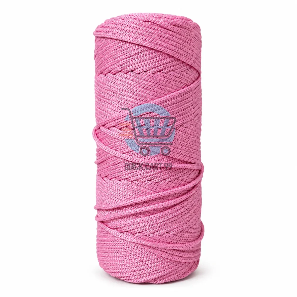 Premium braided macrame cord for bags baskets and plant hangers