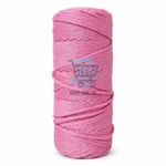 Premium braided macrame cord for bags baskets and plant hangers