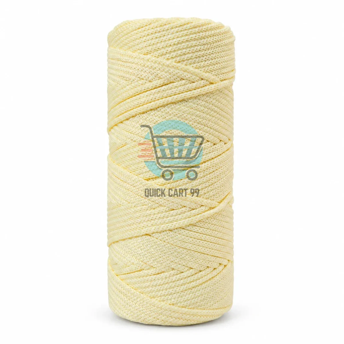 Premium braided macrame cord for bags baskets and plant hangers