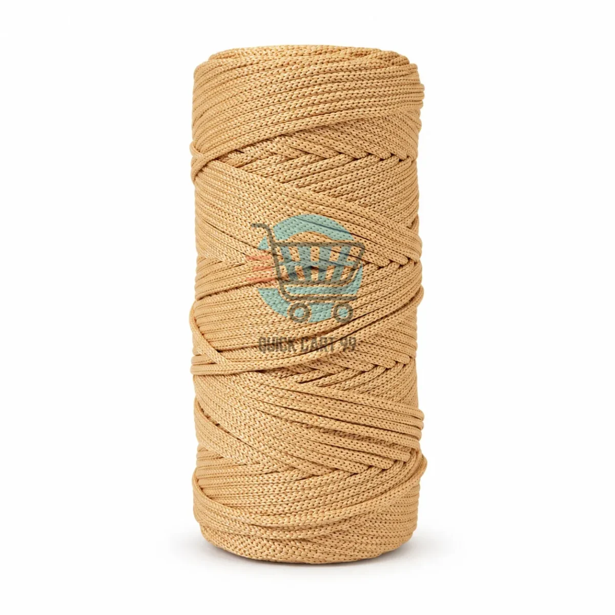 Premium braided macrame cord for bags baskets and plant hangers