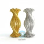 Loreal Wire 300 Double Ball Wire in Golden and Silver for jewelry making