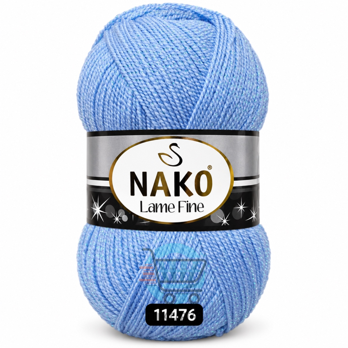 NAKO Lame Fine metallic yarn for knitting and crochet