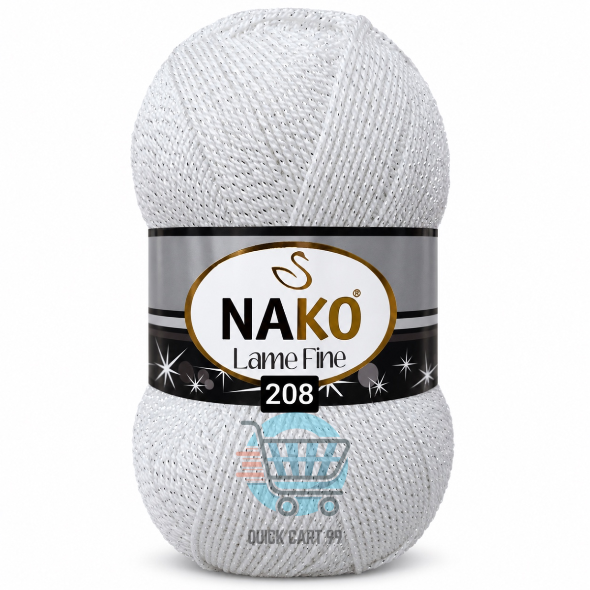 NAKO Lame Fine metallic yarn for knitting and crochet